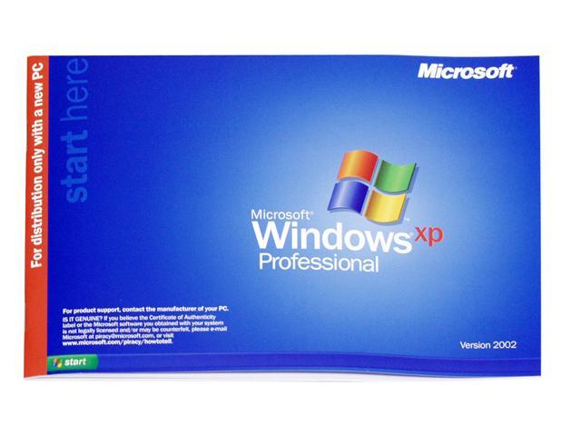 Microsoft Windows XP Professional with Service Pack SP1a - OEM