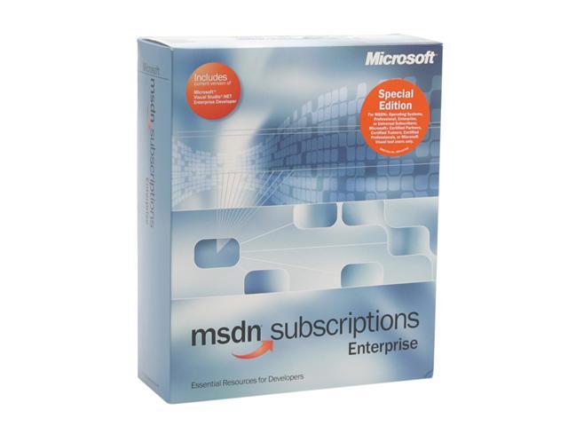 Microsoft MSDN Enterprise 7.0 Upgrade