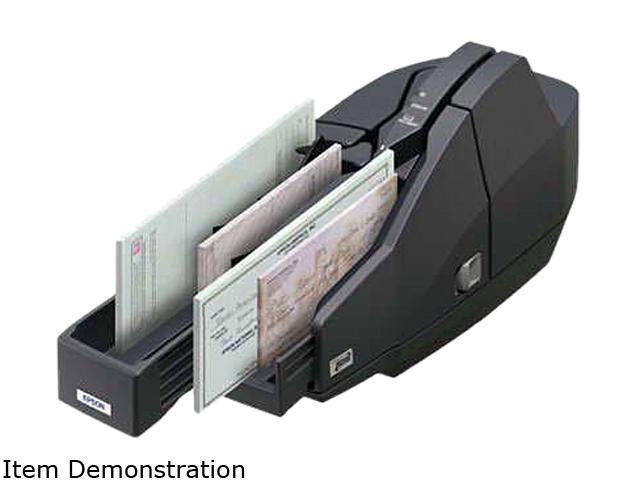 Epson TM-S1000 Desktop Check Scanner, Single Feed, Single Pocket CD, Without Ranger, Dark Gray - A41A266511