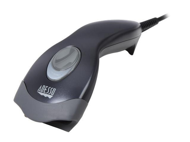 Adesso Nuscan U Slim Long Range Handheld Ccd Barcode Scanner