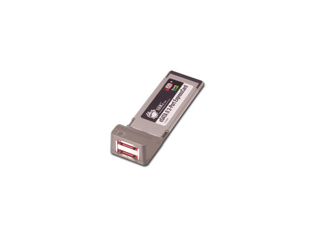Carte ExpressCard ESATA II Dr Bott LogiLink - 2 Ports ESATA Pour Mac Et PC - Compatible MacBook Pro - 7