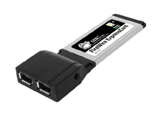 SIIG  NN-EC2022-S1 2 Ports FireWire 400 ExpressCard