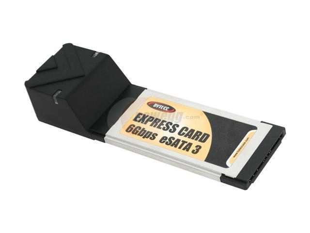 BYTECC SATA3-EC200 6Gbps eSATA III 2 Ports ExpressCard