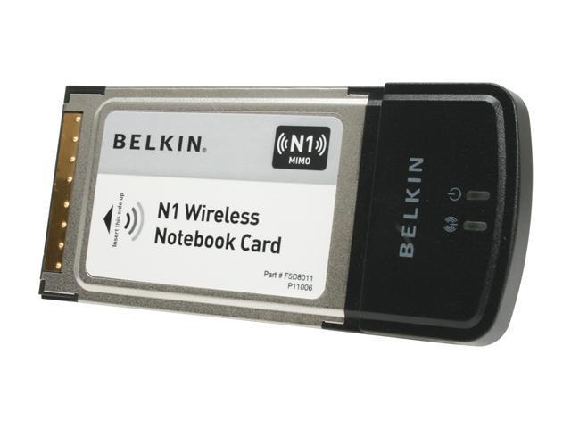 BELKIN F5D8011 N1 Wireless Notebook Card