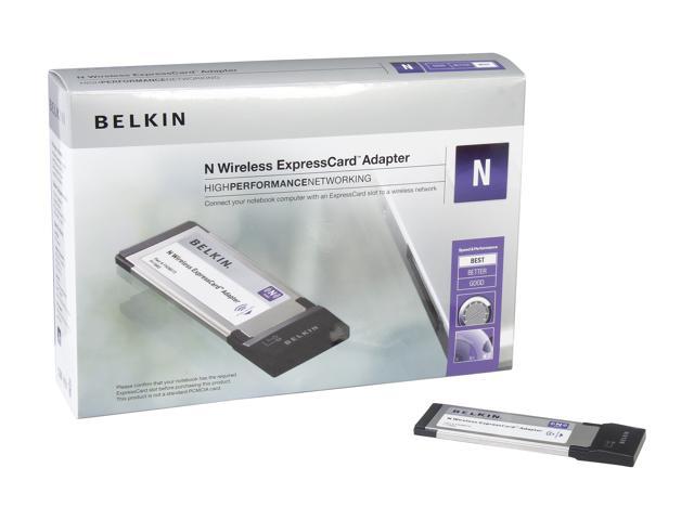 Belkin F5D8073 N Wireless ExpressCard Adapter Driver Download