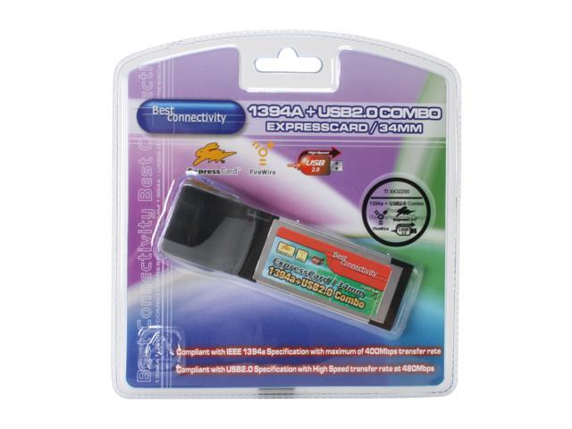 SYBA SD-EXPC34-2F1U USB / IEEE 1394 ExpressCard - Newegg.com