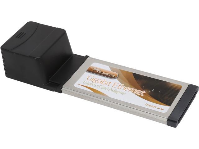 SYBA SD-EXP24010 ExpressCard 1x RJ45 Gigabit Ethernet Card, 34mm, Realtek Chipset