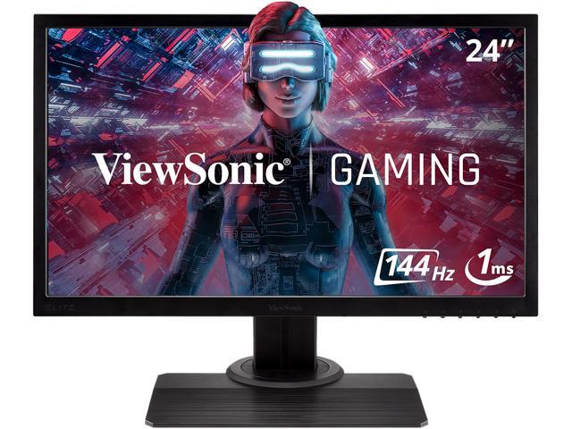 ViewSonic XG240R 24 Inch 1080p 1ms 144Hz RGB Gaming Monitor with FreeSync Premium Eye Care Advanced Ergonomics for Esports