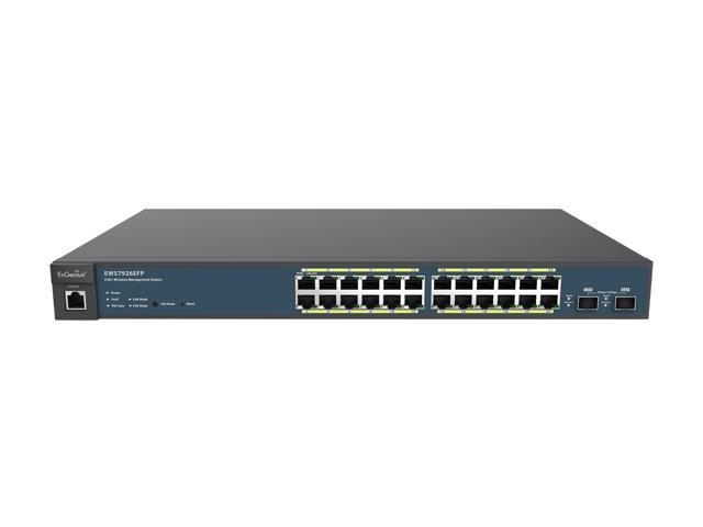 EnGenius - EWS7926EFP - EnGenius EWS 24-Port Managed Gigabit 410W PoE+