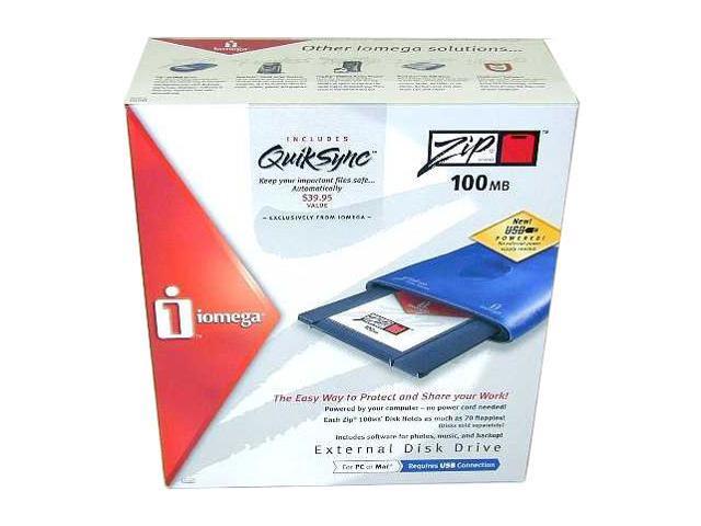 iomega 31714 100MB USB Interface ZIP Drive