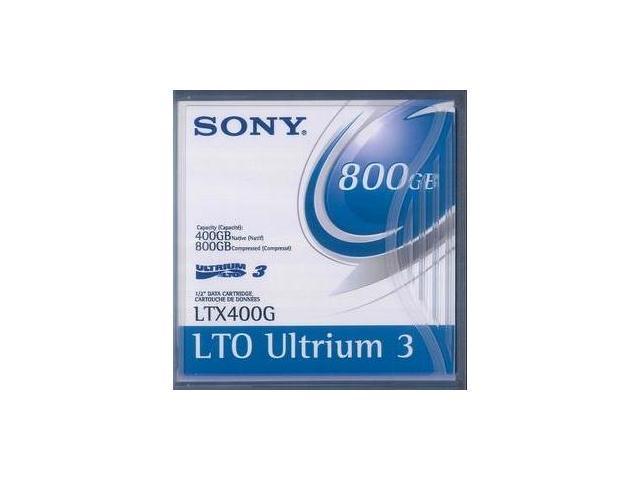 SONY LTX400G 400/800GB LTO Ultrium 3 Tape Media 1 Pack