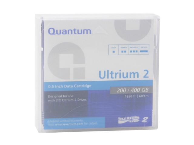 Quantum MR-L2MQN-01 200/400GB LTO Ultrium 2 Tape Media 1 Pack