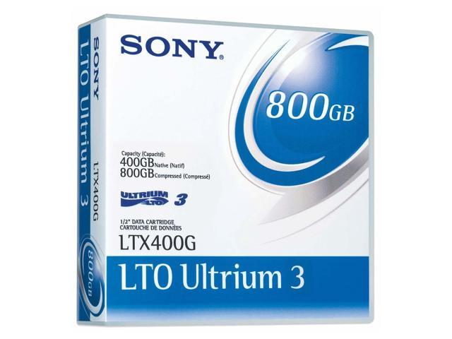 SONY LTX400GWW 400/800GB LTO Ultrium 3 Tape Media 1 Pack
