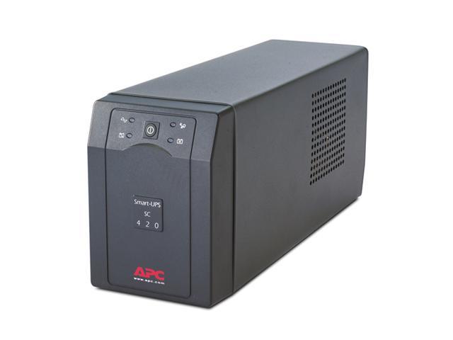 APC SC420I 420 VA 260 Watts 4 Outlets Smart-UPS SC 420VA 230V European ...