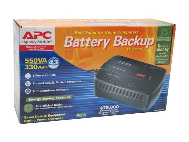 APC Back-UPS ES BE550G UPS - Newegg.ca