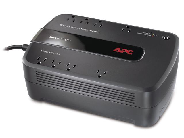 APC BE650G1 Back-UPS 650 VA 8-outlet Uninterruptible Power Supply (UPS) (Replaces BE650G)