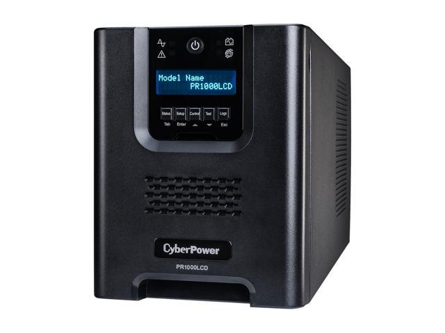 CyberPower Smart App Sinewave PR1000LCD Mini-Tower UPS - Newegg.com