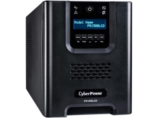 CyberPower Smart App Sinewave PR1500LCDN 1500 VA 1500 W 8 Outlets UPS