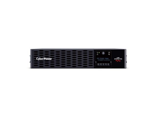 CyberPower PR3000RTXL2UHVACN Smart App Sinewave UPS Systems - 3000VA/3000W, 200 - 240 VAC, NEMA L6-20P, 2U, Rack / Tower, Sine Wave, 6 Outlets, LCD, PowerPanel® Business