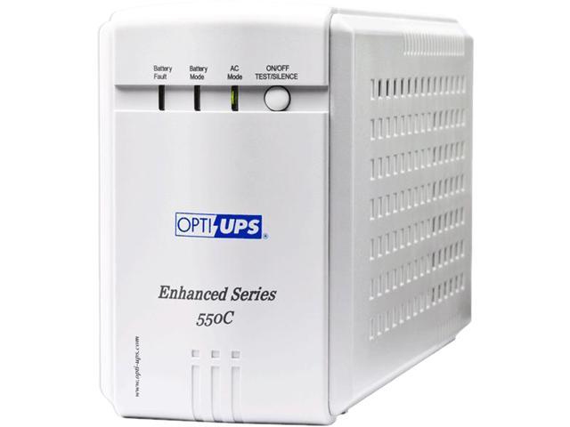 OPTI-UPS Enhanced Series ES550C 550 VA 330 Watts 3 x Battery Backup + 3 x Surge Outlets UPS