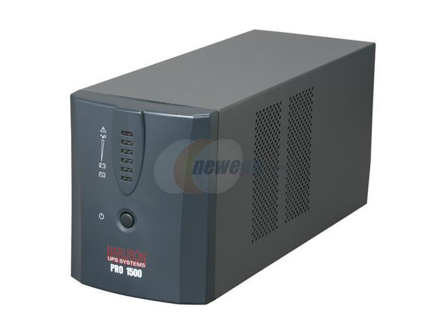 MARUSON Power Pro Series PRO-1500USA 1500 VA 840 Watts 6 Outlets UPS BATTERY BACKUP