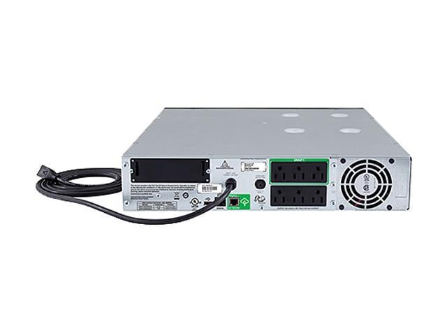 APC SMT1500RM2UC 1440 VA 1000 Watts 120V 6 Outlets Pure Sinewave Smart-UPS  with SmartConnect (Replaces SMT1500RM2U)