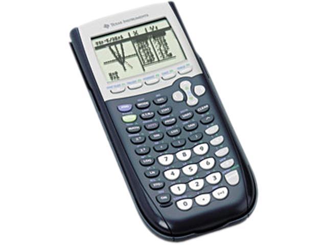 Texas Instruments TI-84 Plus Graphing Calculator 8 Line(s) - 16 Character(s) - Battery Powered - Black, 1 Each