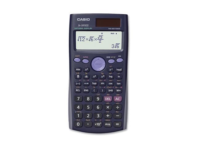 Casio FX-300ES FX-300ES Overhead Scientific Calculator, 10-Digit Natural Textbook Display