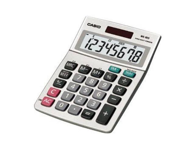 Casio MS-80S Standard Function Desktop Calculator Pack of 3 
