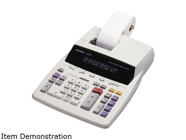 Sharp EL-2630PIII Printing Calculator for sale online 