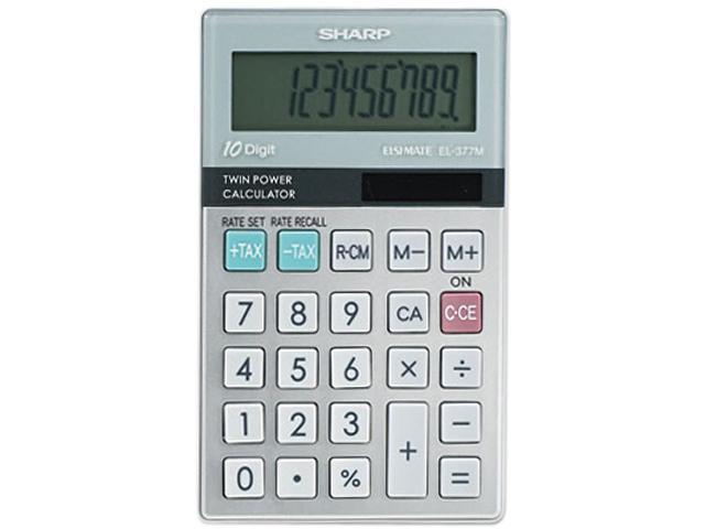 thumbnail image 2 of 1PC Sharp EL240SB Handheld Business Calculator, 8-Digit LCD 2 of 9
