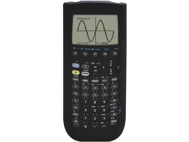 Guerrilla TI89BLKSC Black Silicone Case for Texas Instruments TI 89 Titanium Graphing Calculator