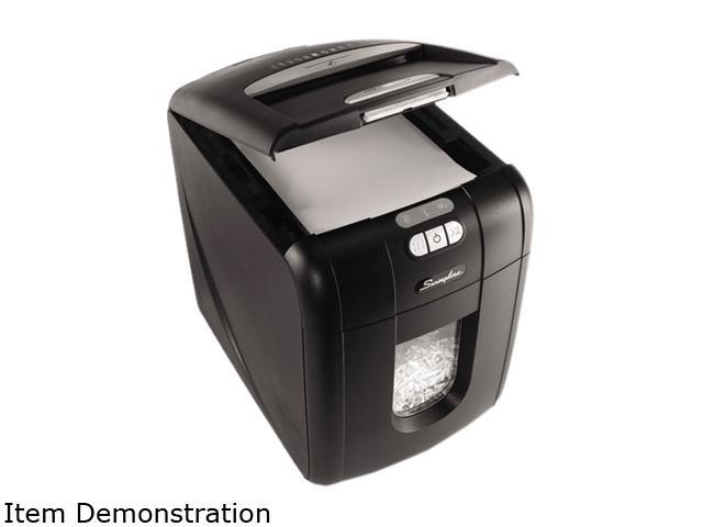 Swingline Stack-and-Shred 100X Stack-and-Shred 100X Micro-Cut Shredder ...