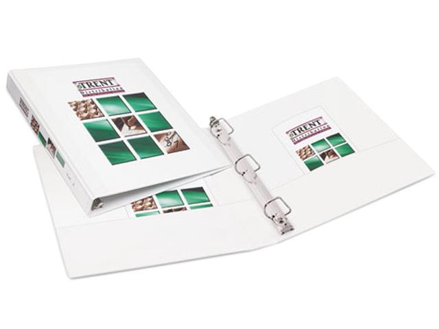 Photo 1 of Avery Durable Vinyl Slant D Ring View Binder, 11 x 8-1/2, 1" Capacity, White