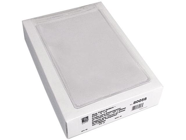 Porte-billets De Magasin Transparent C-Line 80058 - Format 5 X 8 Pouces - Lot De 50 - Neuf