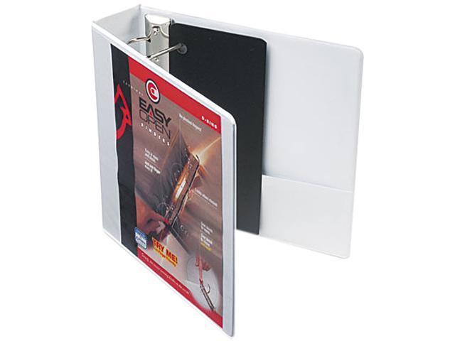 Photo 1 of Cardinal, EasyOpen ClearVue Locking Slant-D Ring Binder, 2", White