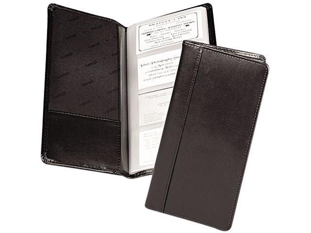 Samsill 81240 Regal Leather Business Card Binder Holds 96 2 x 3 1/2 ...