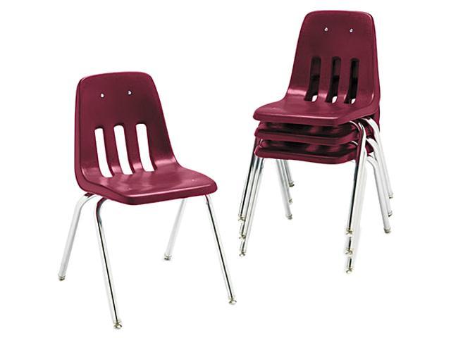 Virco 901850 9000 Series Classroom Chair 18 Seat Height Winechrome 4carton 7176