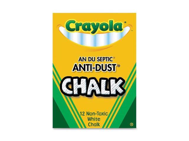 Chalk Crayola 12ct. White Antidust [CRA 50-1402] [12/48]