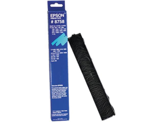 Epson America 8758 8758 Ribbon, Black