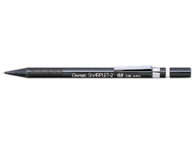 Pentel A125A Sharplet-2 Mechanical Pencil, 0.50 mm, Black Barrel