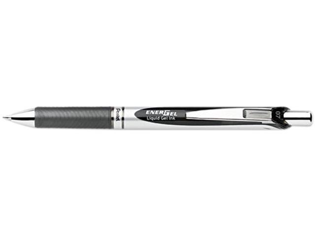 Pentel BL407A EnerGel Roller Ball Retractable GEL Pen Black Ink Medium for sale online 