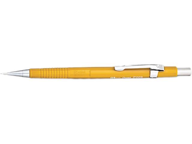 Pentel P209G Sharp Mechanical Drafting Pencil, 0.90 mm, Yellow Barrel