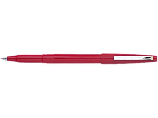 Pentel 24/7 Stick Roller Ball Pen .7mm Red/silver Black Ink Dozen Bld97a for sale online 