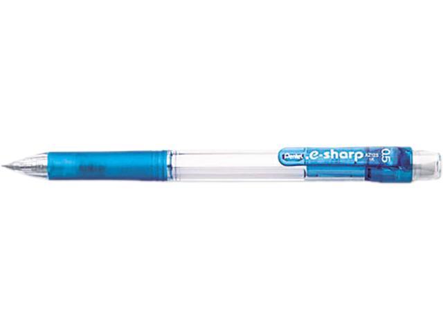 Pentel .e-Sharp Mechanical Pencil, 0.5 mm, Sky Blue Barrel (DZ)