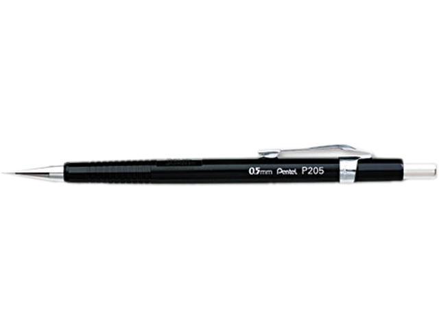 Pentel P205A Sharp Mechanical Drafting Pencil, 0.50 mm, Black Barrel