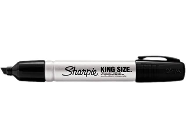 Pack of 6 Sharpie King Size Permanent Marker Black 1 ea 