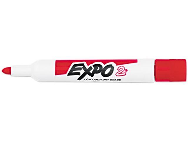 EXPO Low Odor Dry Erase Marker Bullet Tip Blue Dozen 82003