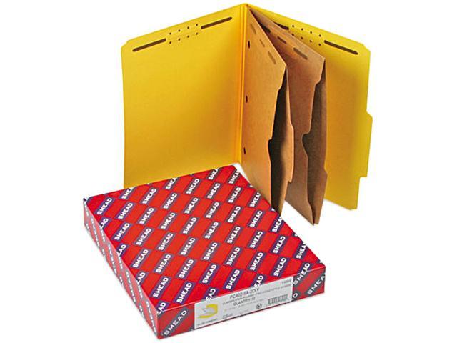 Smead 14084 Pressboard Folders with Two Pocket Dividers, Letter, Six ...