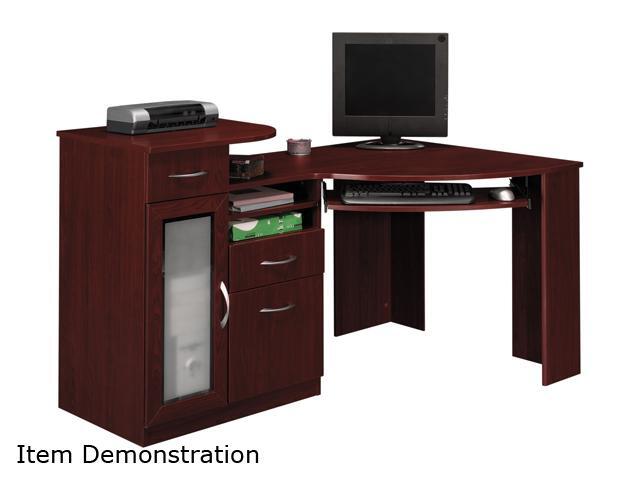 Bush Furniture Signature Hm66615 03 Vantage Collection Corner Desk Bush Furniture Signature Hm66615 03 Vantage Collection Corner Desk Harvest Cherry